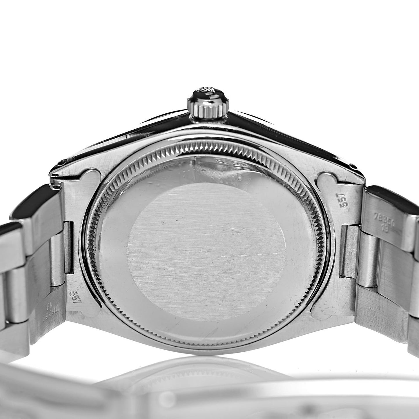 Stainless Steel 34mm Oyster Perpetual Air-King Super Precision Watch Black 5500