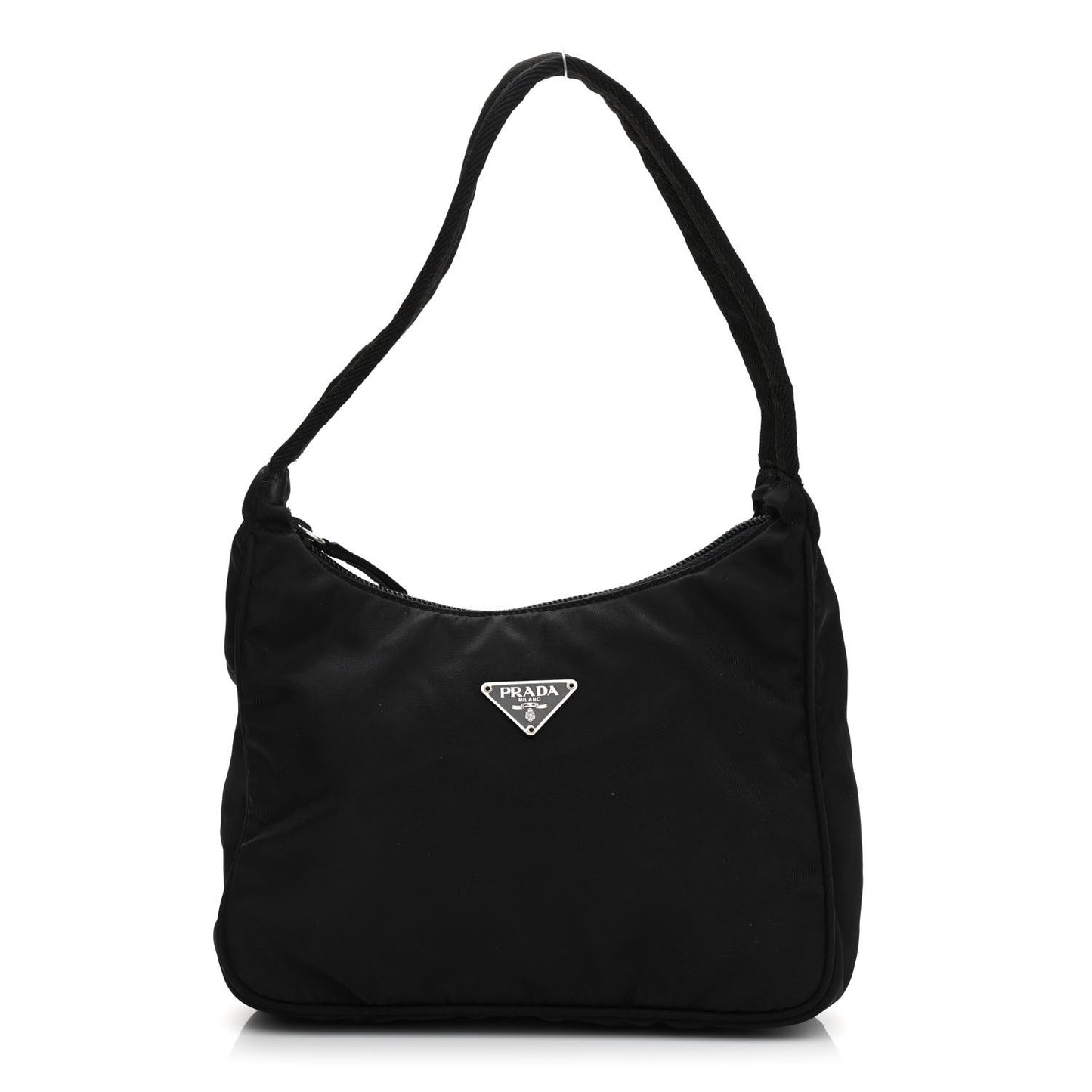 Tessuto Nylon Sport Mini Shoulder Bag Black