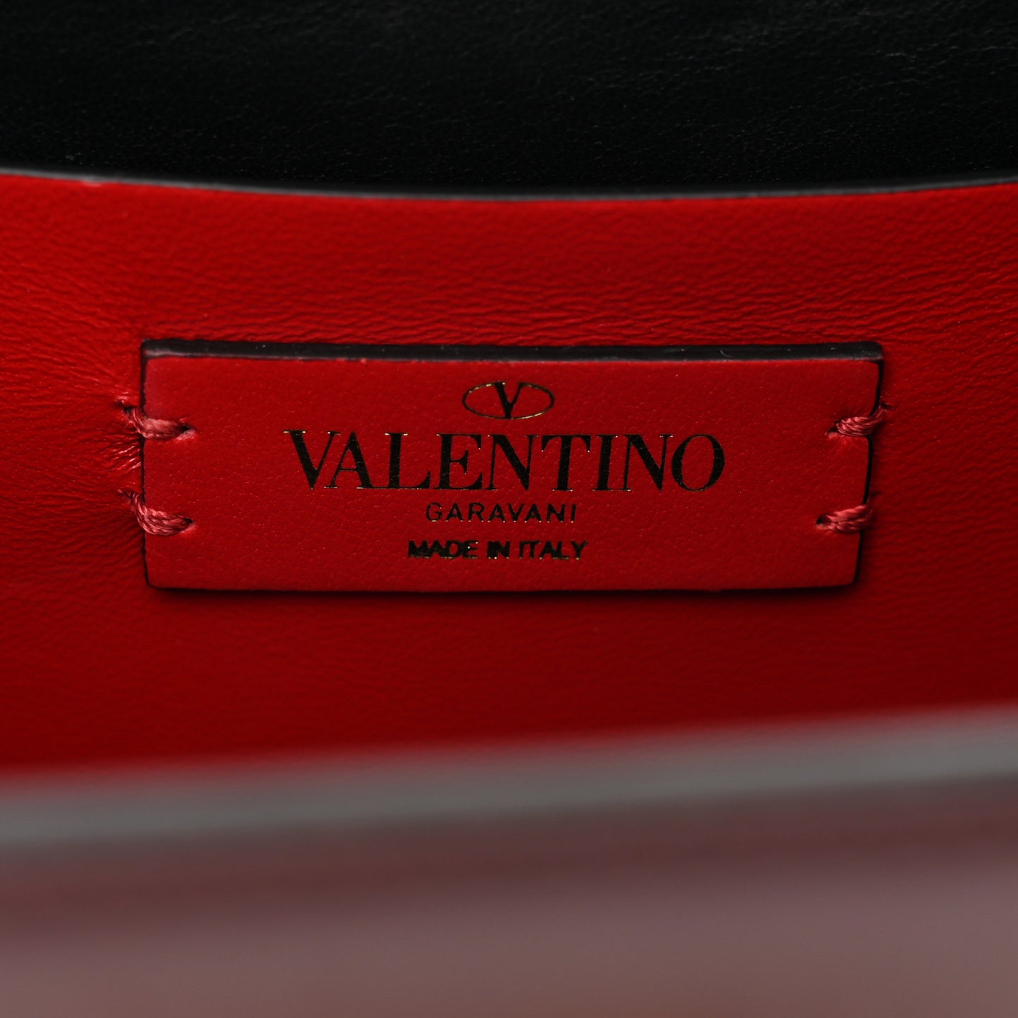 Smooth Calfskin Small VSling Shoulder Bag Rubin