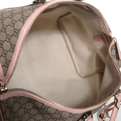 Gucci Monogram Mermaid Joy Large Carry On Duffle Bag Pink 5 of 7