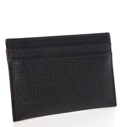 Chanel Caviar Timeless CC Card Holder Black 3 of 9