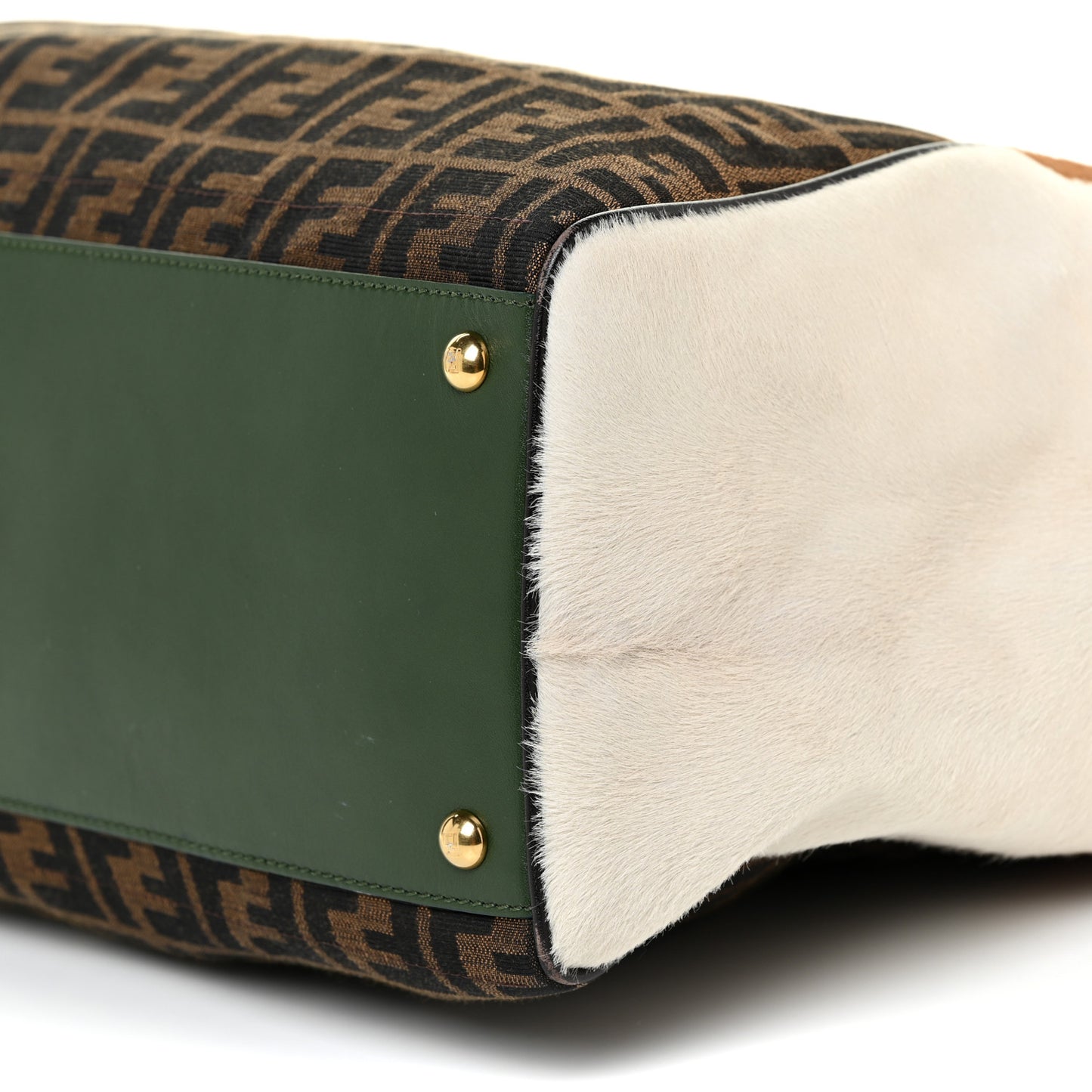 Calf Hair Zucca Large 2Jours Tote Tobacco Multicolor