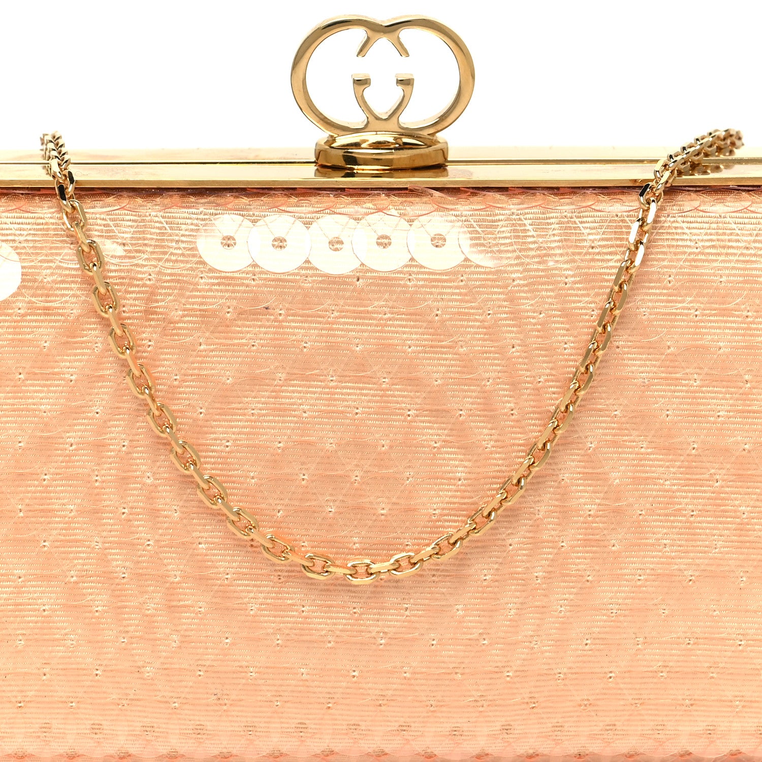 Gucci Sequin Moire Small Broadway Evening Bag Neutral 7 of 9