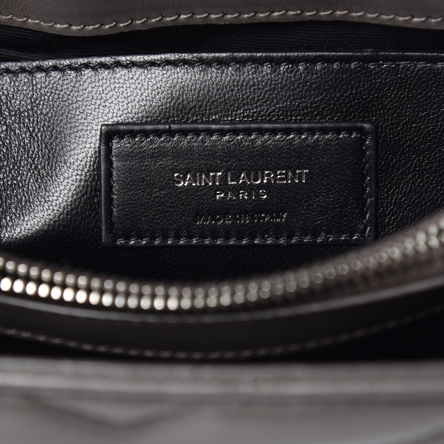 Calfskin Y Quilted Monogram Small Loulou Chain Satchel Earth