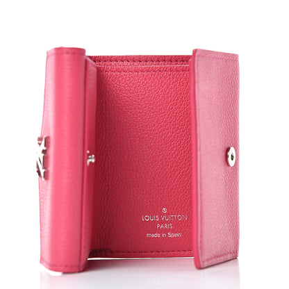 Louis Vuitton Calfskin Lockmini Wallet Hot Pink 5 of 7