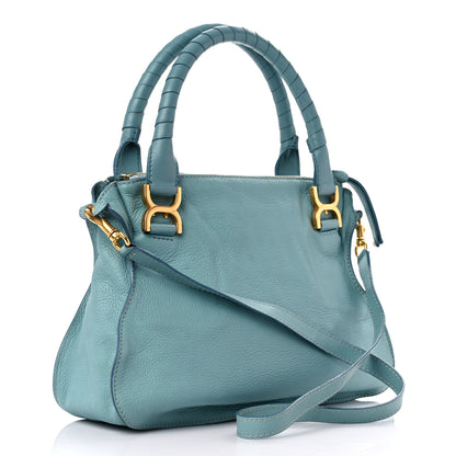 Chloe Calfskin Medium Marcie Satchel Fresh Mint 3 of 17