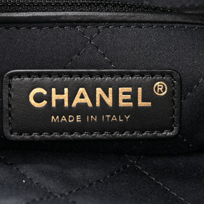Chanel Shiny Caviar Quilted Monochrome Small Chanel 22 Black 7 of 12