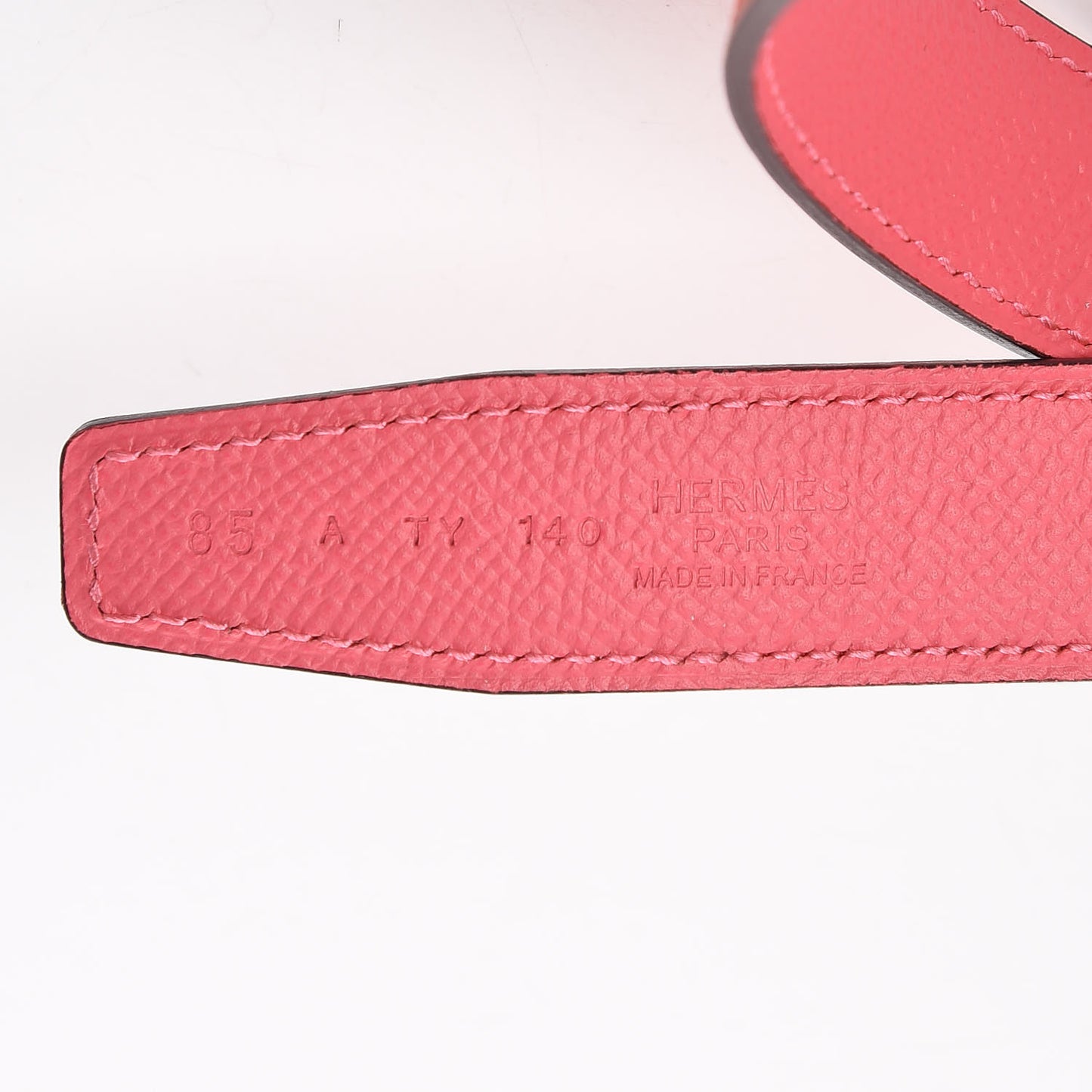 Swift Epsom 24mm Mini Constance H Belt 85 Orange Poppy Rose Azalee