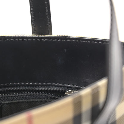 Burberry House Check Small Tote Black 12 of 15