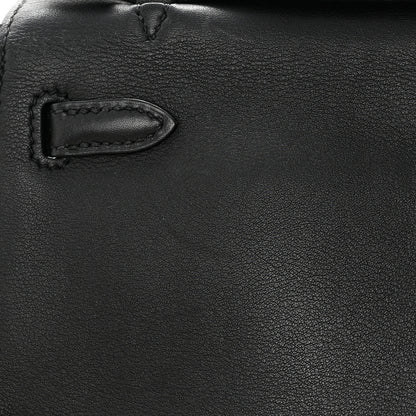 Hermes Swift Kelly Pochette Clutch Black 11 of 12
