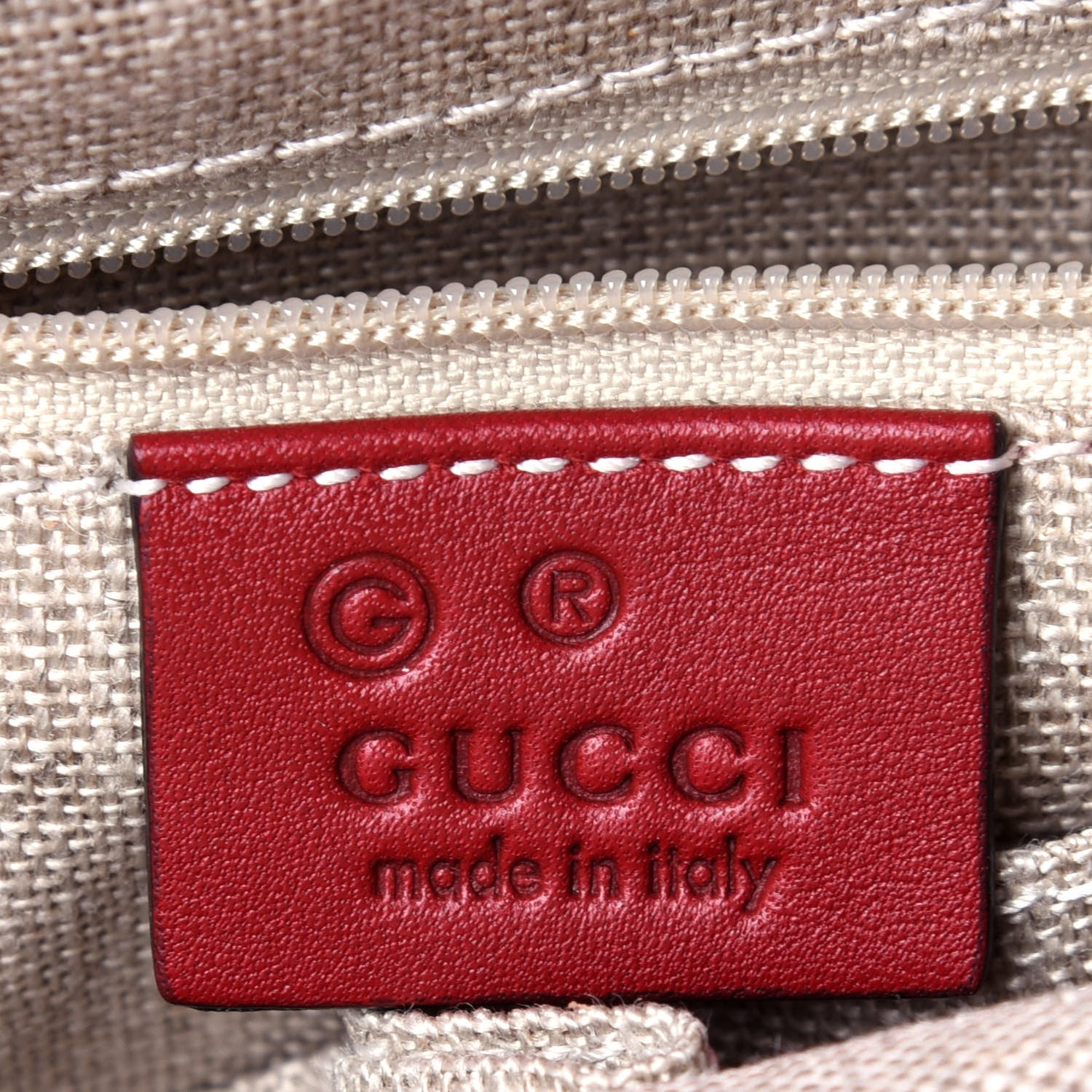 Gucci Microguccissima Small Bree Tote Red 7 of 12
