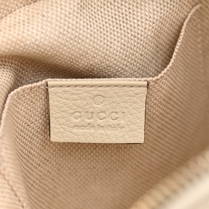 Gucci Pebbled Calfskin Small Soho Disco Bag Off White 6 of 11