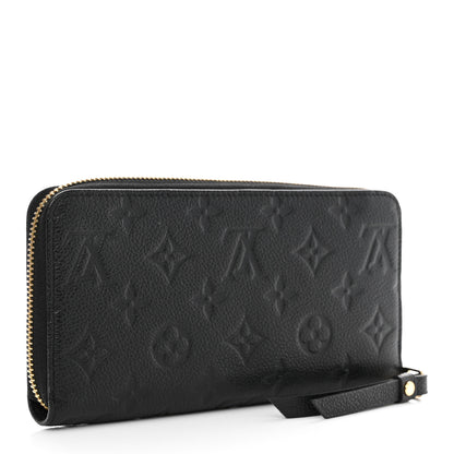 Louis Vuitton Empreinte Zippy Wallet Black 3 of 7
