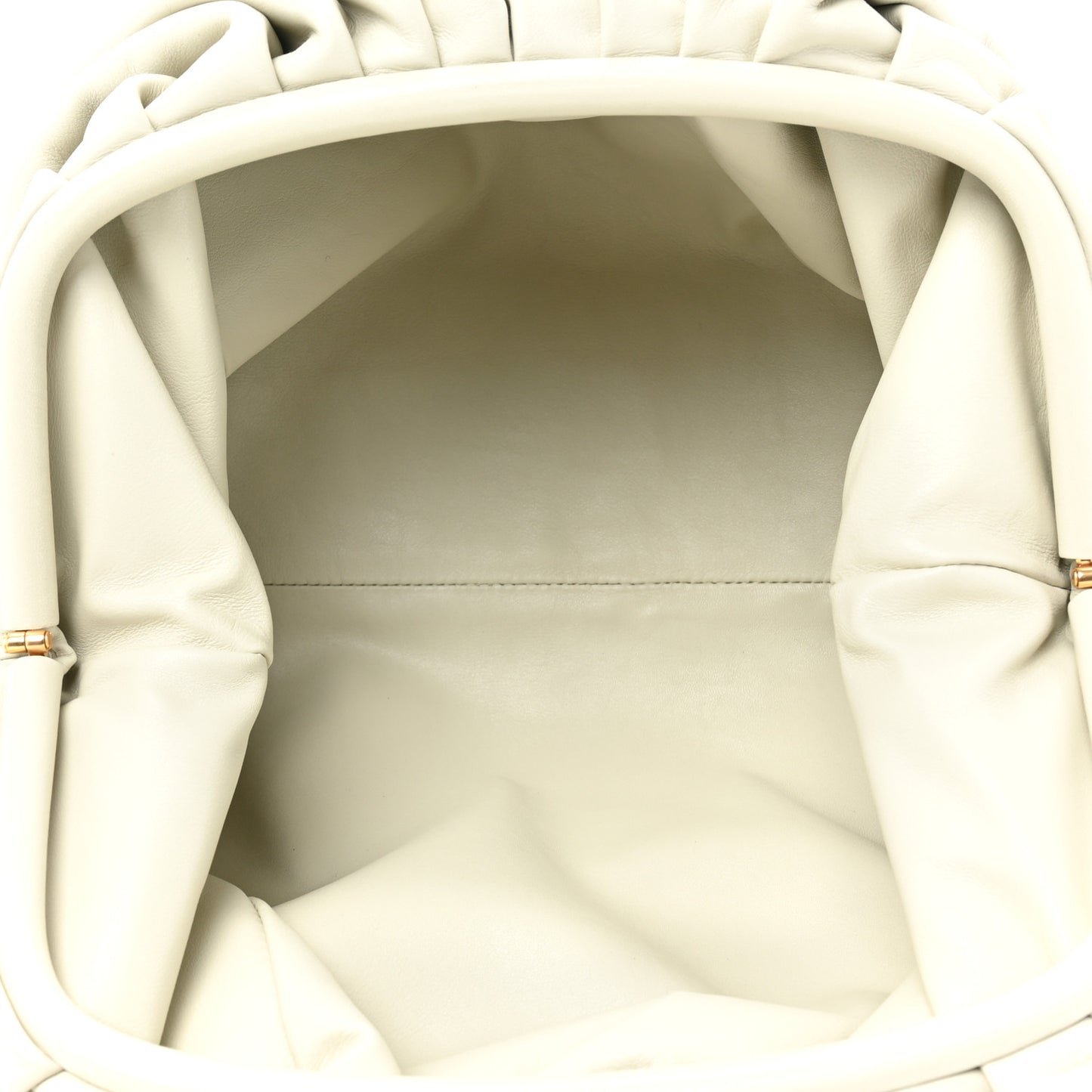 Smooth Butter Calf The Pouch Oversized Clutch Plaster