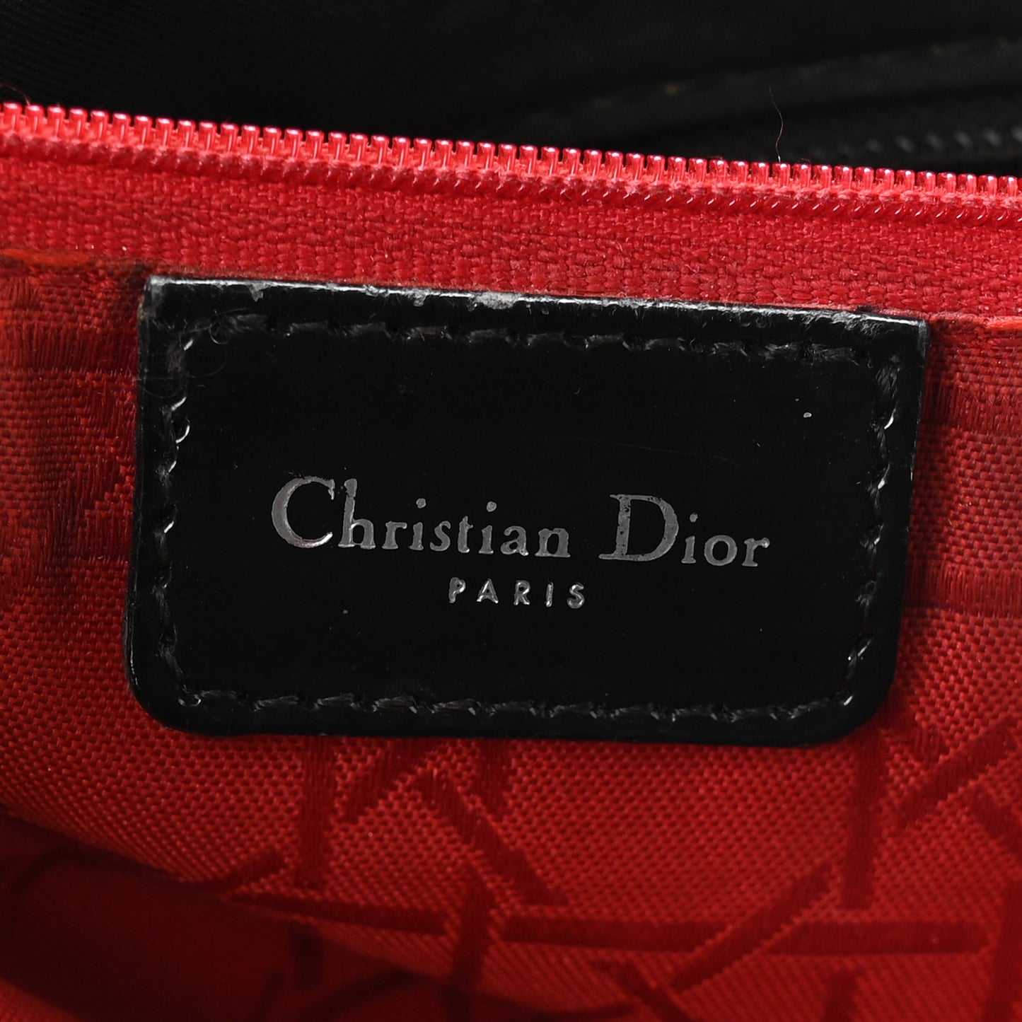 Nylon Cannage Large Lady Dior Black