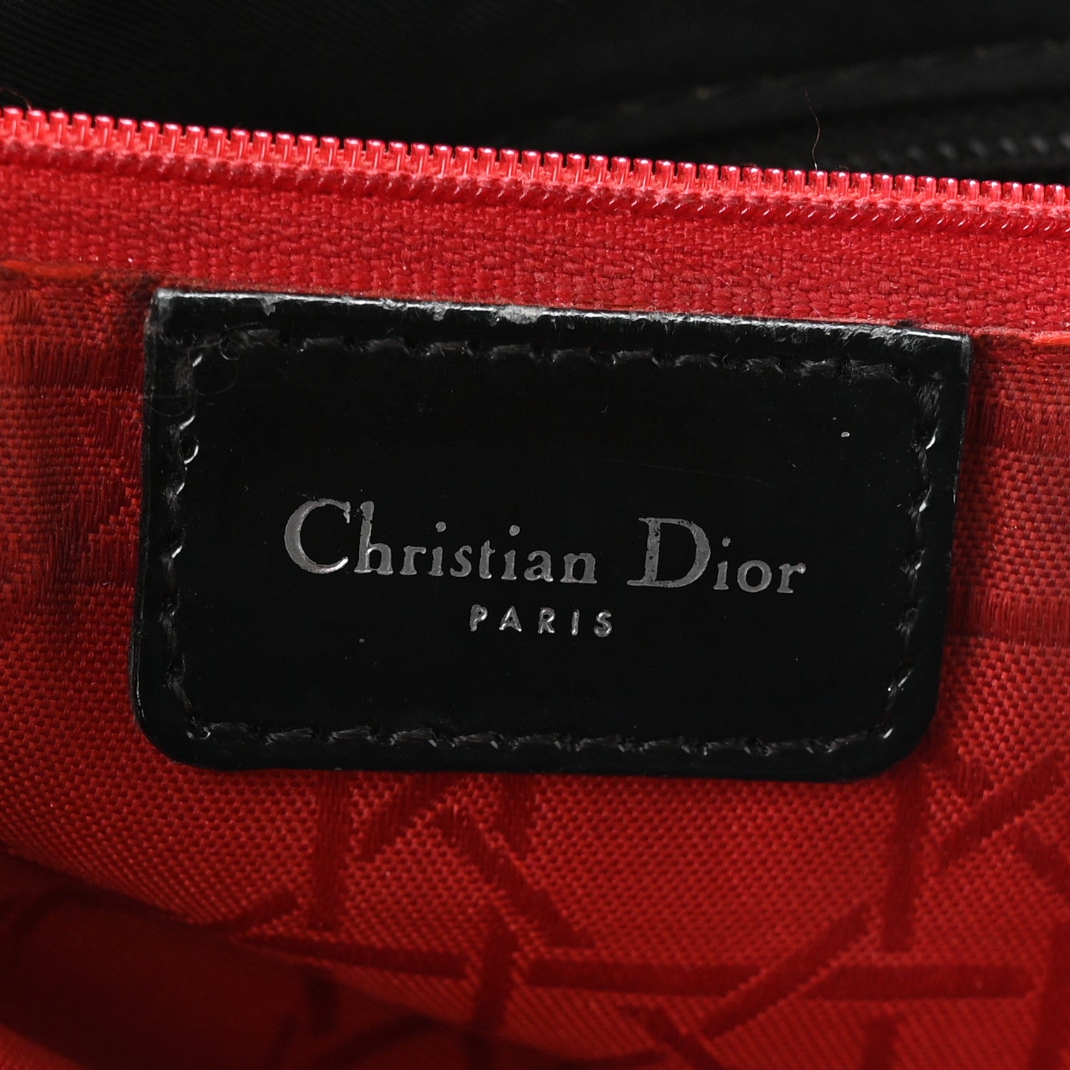 Christian Dior Nylon Cannage Large Lady Dior Black 6 of 11