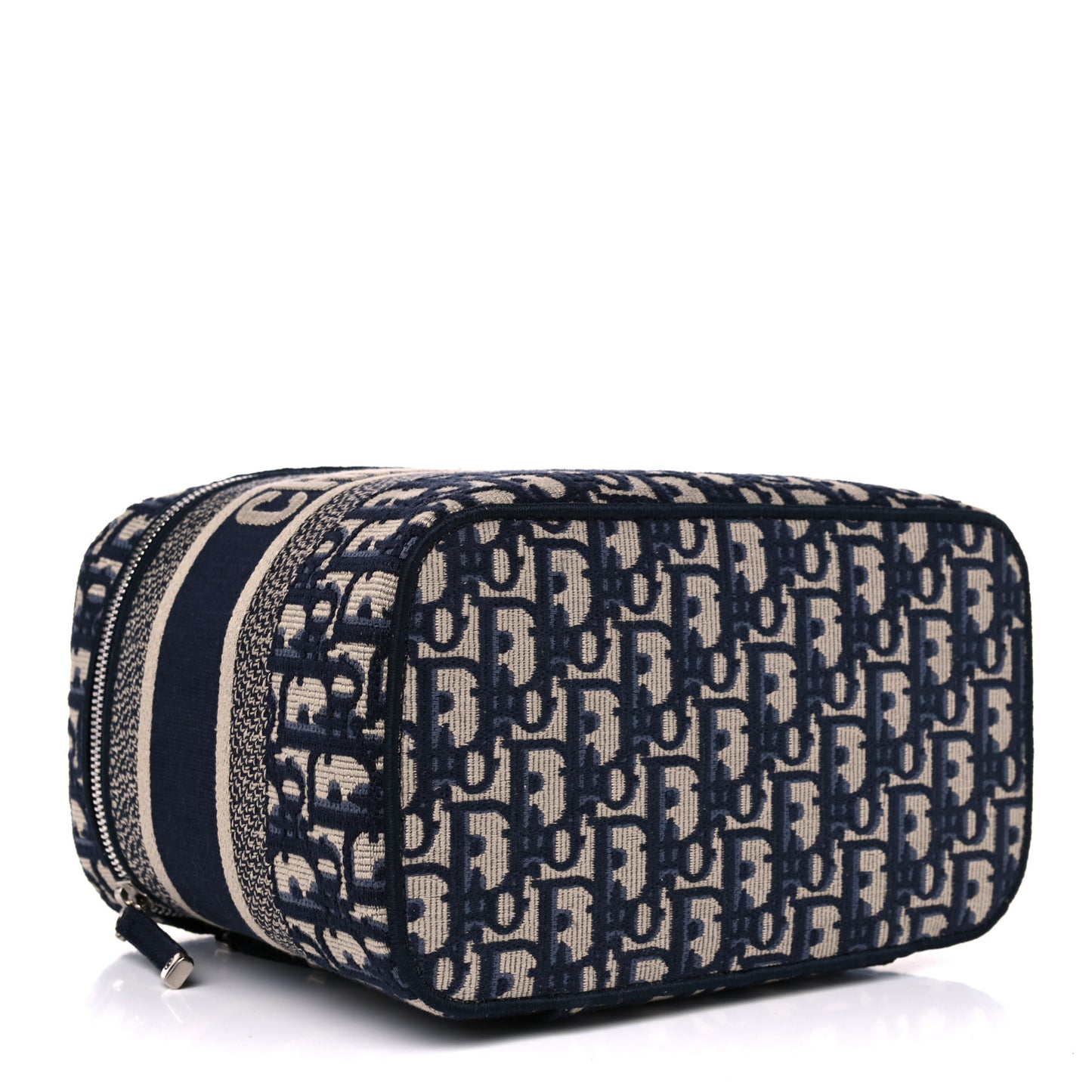 Oblique Diortravel Vanity Case Blue
