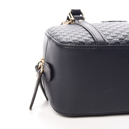 Gucci Soft Microguccissima Small Crossbody Bag Blue 8 of 10