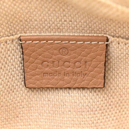 Gucci Pebbled Calfskin Small Soho Disco Bag Camelia 6 of 13