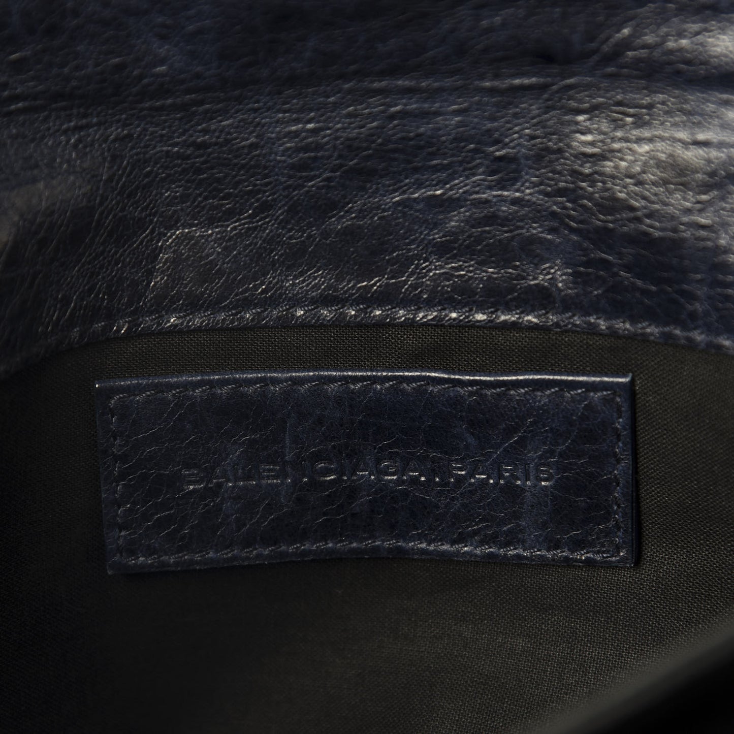 Agneau Giant Brogues Hardware Envelope Clutch Marine