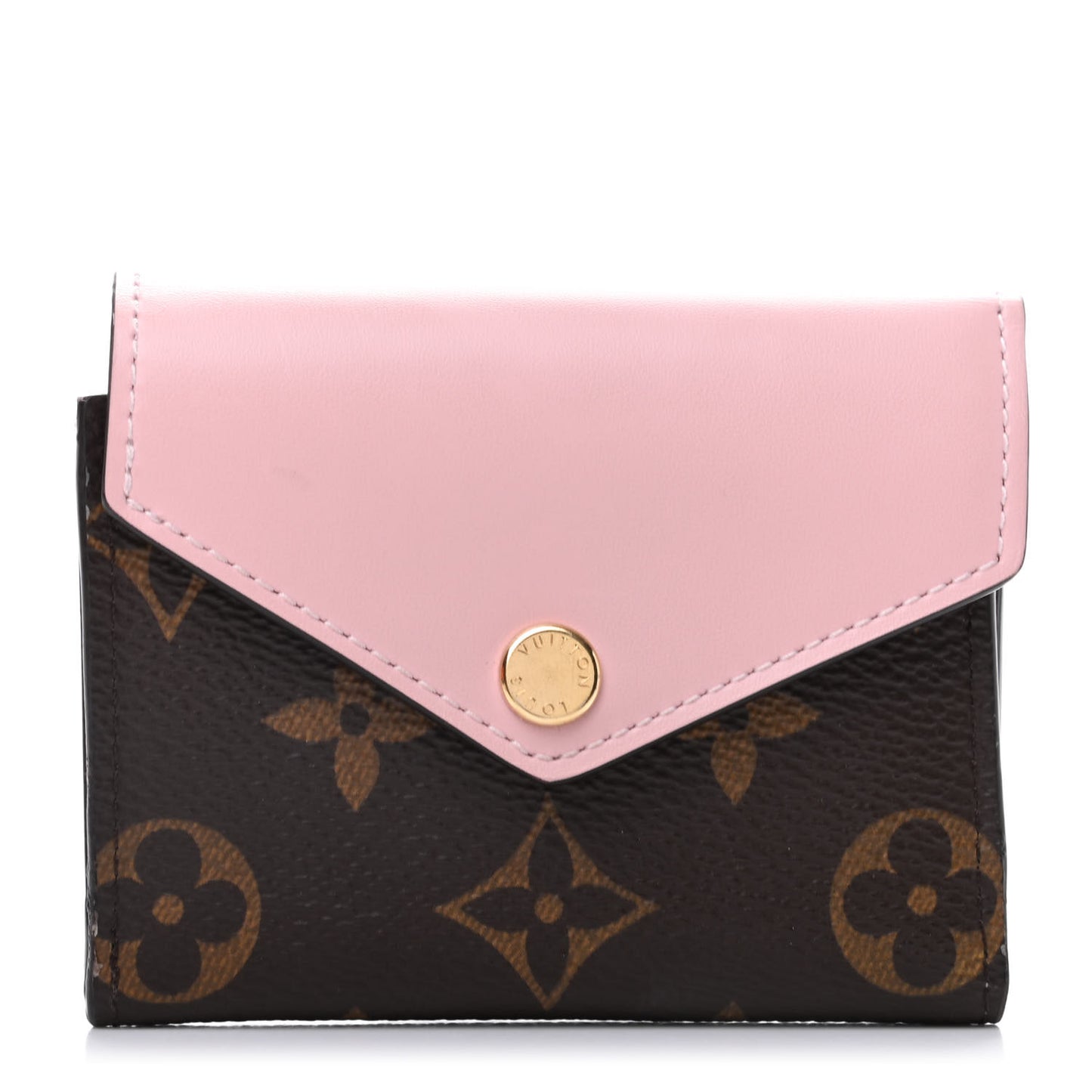 Monogram Zoe Wallet Rose Ballerine