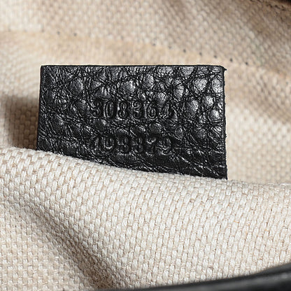 Gucci Pebbled Calfskin Small Soho Disco Bag Black 8 of 9