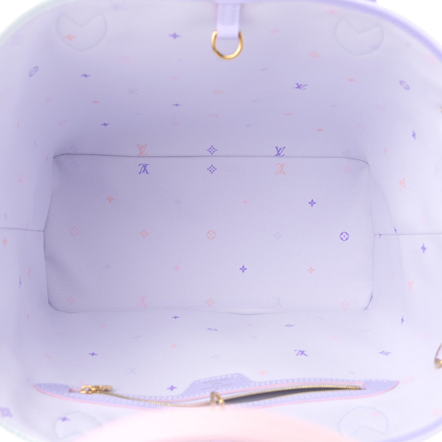 Monogram Giant Spring In The City Neverfull MM Sunrise Pastel