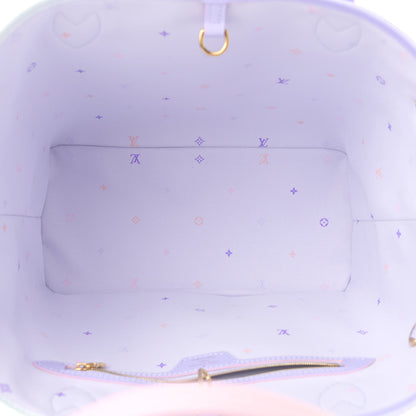 Louis Vuitton Monogram Giant Spring In The City Neverfull MM Sunrise Pastel 6 of 10