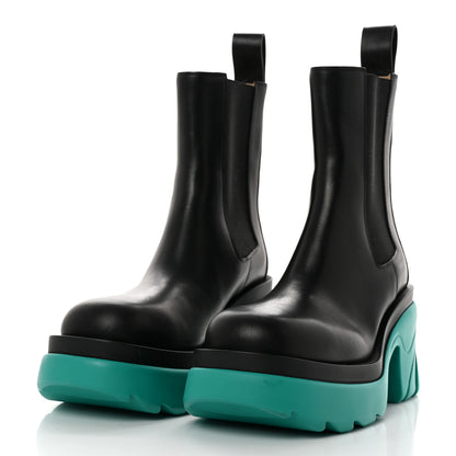 Bottega Veneta Calfskin The Flash Chelsea Boots 38 Black Neptune 3 of 9