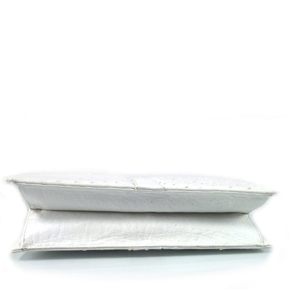 Judith Leiber Ostrich Evening Bag White 5 of 8