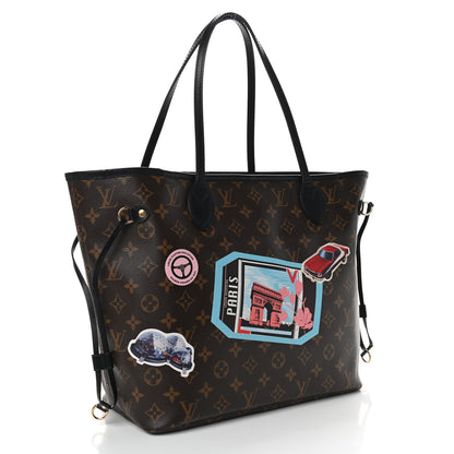 Louis Vuitton Monogram World Tour Neverfull MM 5 of 11