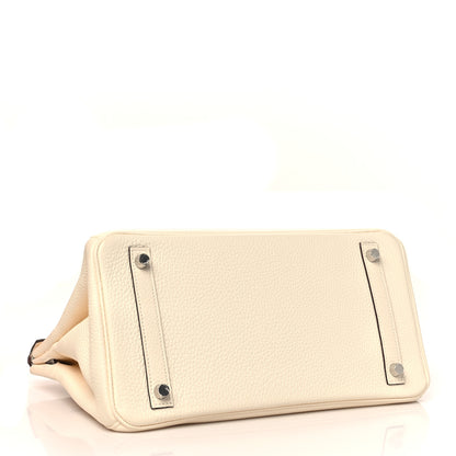 Hermes Taurillon Clemence Birkin 30 Nata 4 of 10