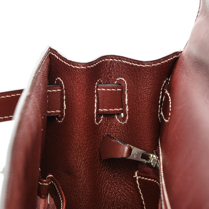 Hermes Chamonix Kelly Sellier 28 Rouge H 29 of 32