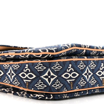 Louis Vuitton Jacquard Since 1854 Pochette Metis Blue 9 of 11