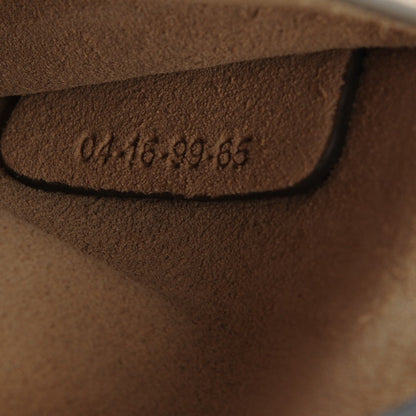 Chloe Suede Calfskin Small Faye Shoulder Bag Motty Grey 7 of 7