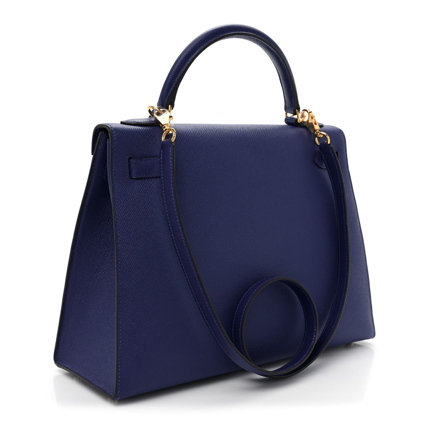 Epsom Kelly Sellier 32 Bleu Electrique