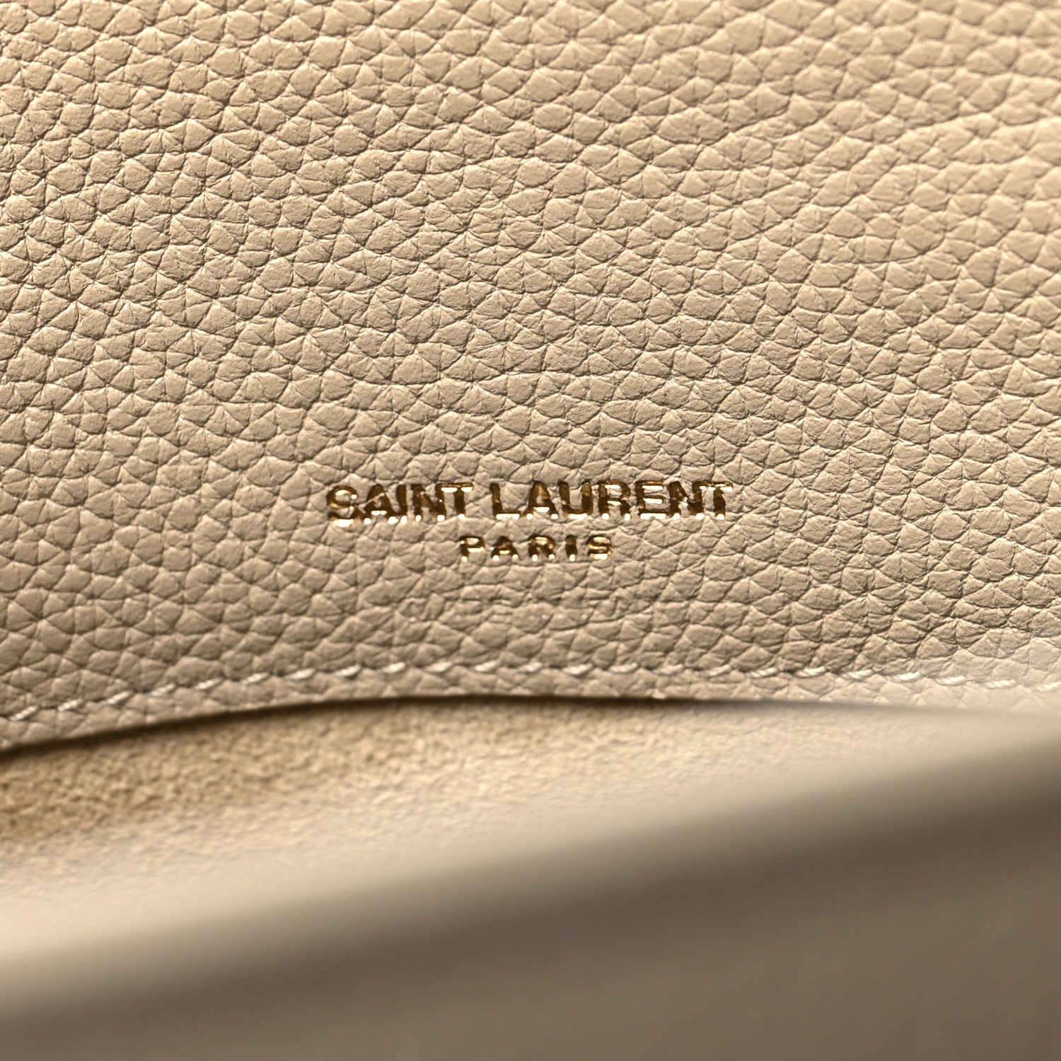 Saint Laurent Grained Calfskin Baby Sac De Jour Beige 6 of 11