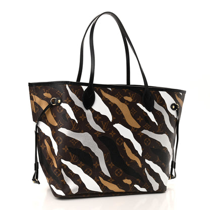 Louis Vuitton X LOL Monogram Neverfull MM Gold Silver 3 of 9