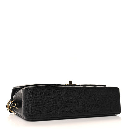 Chanel Caviar Quilted Medium Double Flap Black 4 of 11