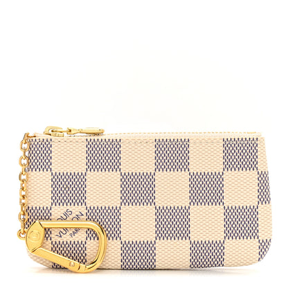 Louis Vuitton Damier Azur Key Pouch 1 of 7