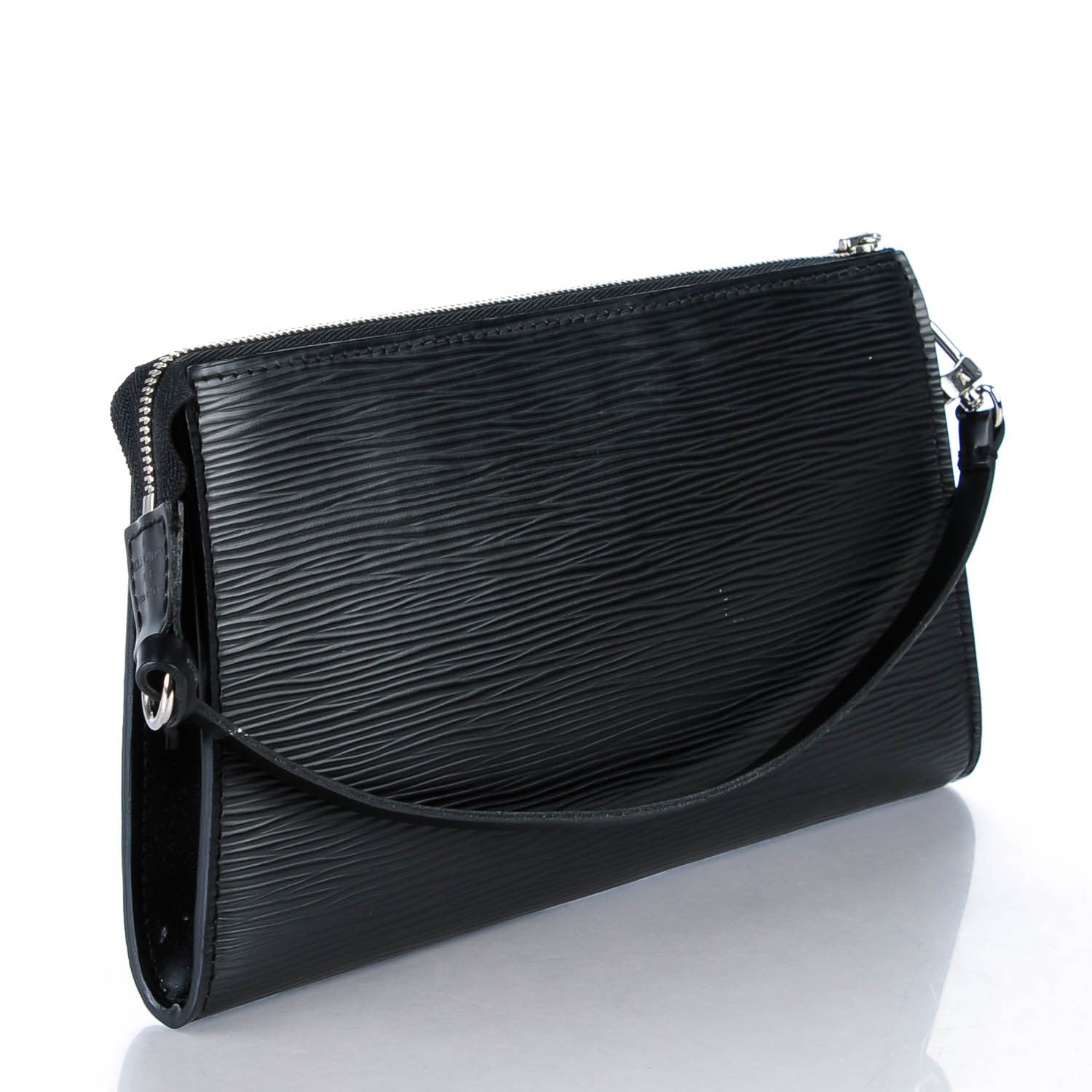 Louis Vuitton Epi Pochette Accessories 24 Black 3 of 7