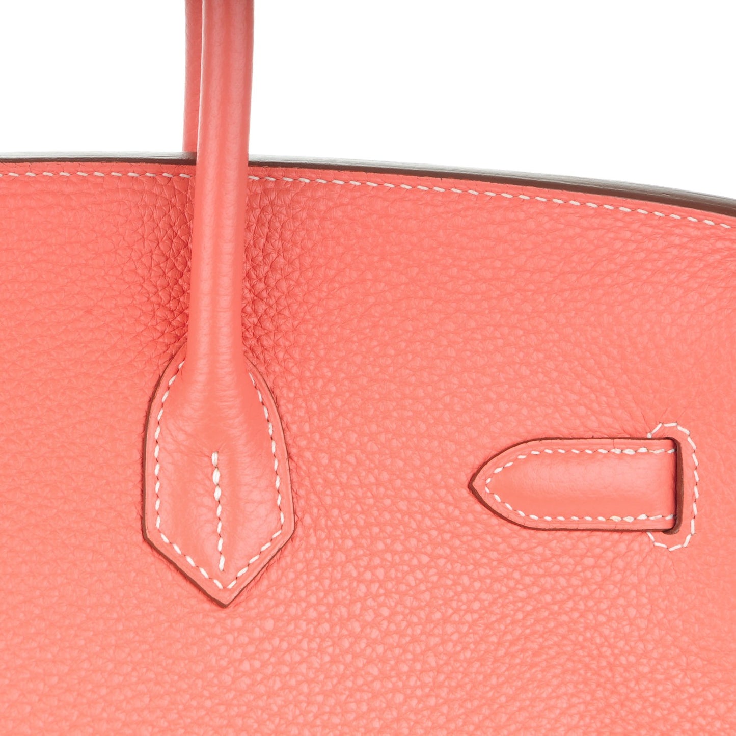 Taurillon Clemence Birkin 35 Crevette