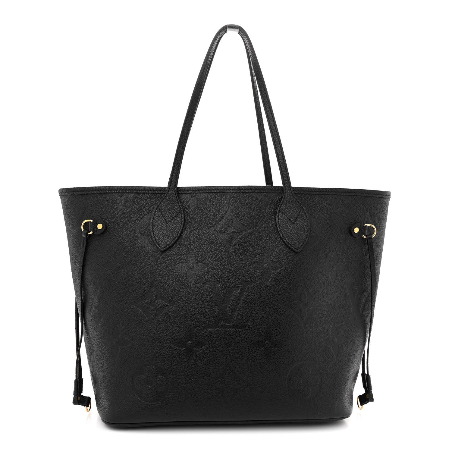 Louis Vuitton Empreinte Monogram Giant Neverfull MM Black 1 of 10