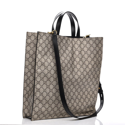 Gucci GG Supreme Monogram Angry Cat Vertical Tote 4 of 11