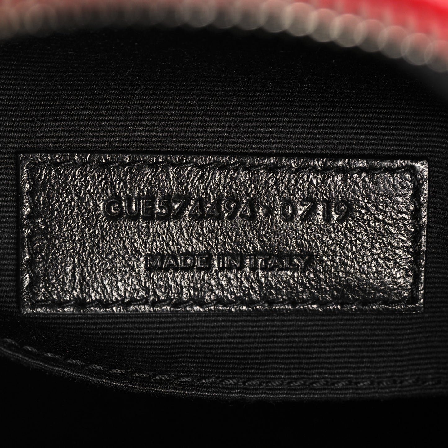 Lambskin Monogram Lou Camera Bag Eros Red