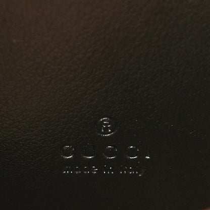 Gucci Calfskin Matelasse GG Marmont Round Wrist Wallet Black 6 of 9