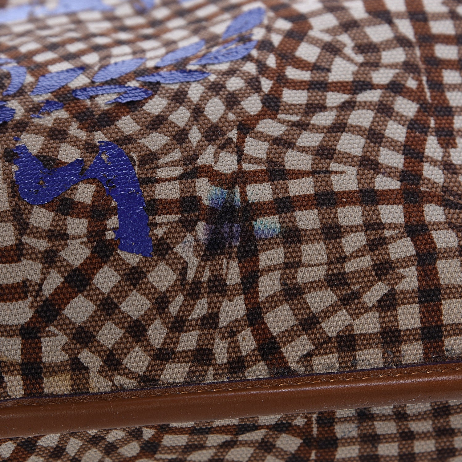MCM Visetos Medium Liz Reversible Shopper Tote Cognac 20 of 22