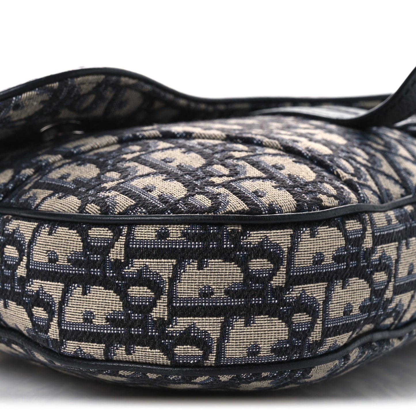Oblique Mens Saddle Bag Blue