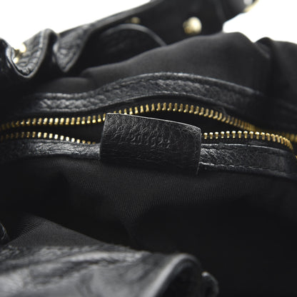 Gucci Calfskin Studded Large Pelham Tote Black 9 of 11