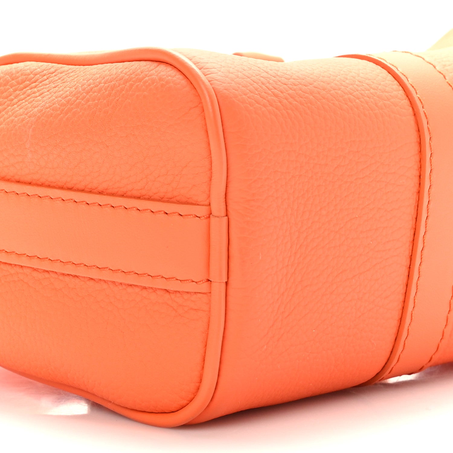 Louis Vuitton Grained Calfskin Aerogram Keepall XS Orange 6 of 7